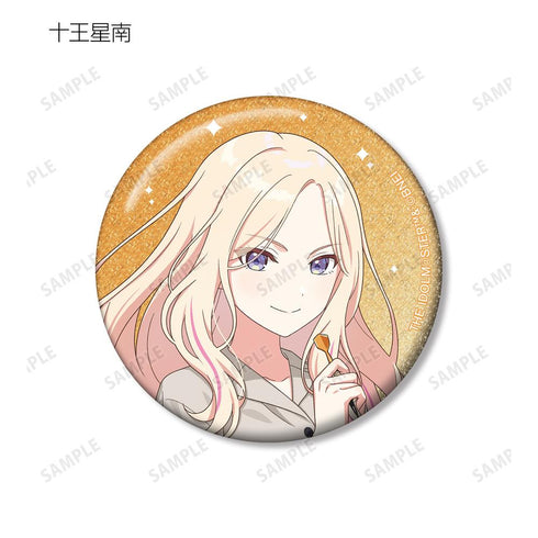 『学園アイドルマスター』描き下ろし ボウリングシャツver. トレーディンググリッター缶バッジ(単位/BOX)